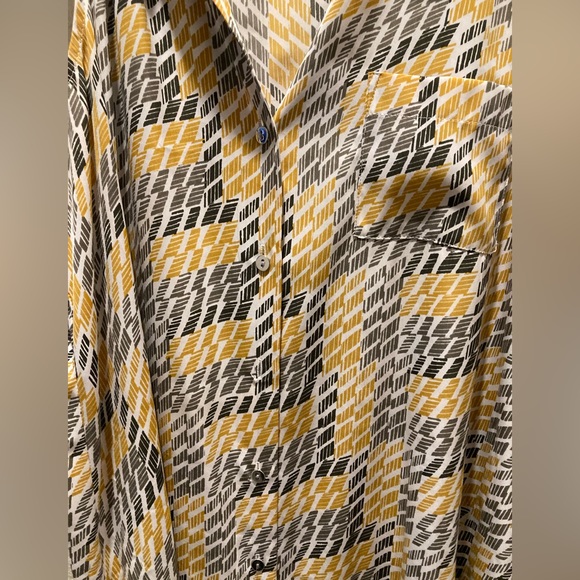 Alfani Abstract Shirt Dress - Picture 4 of 4